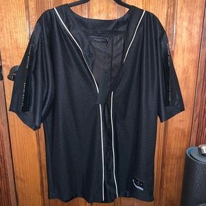 Daniel Patrick designer mesh baseball jersey